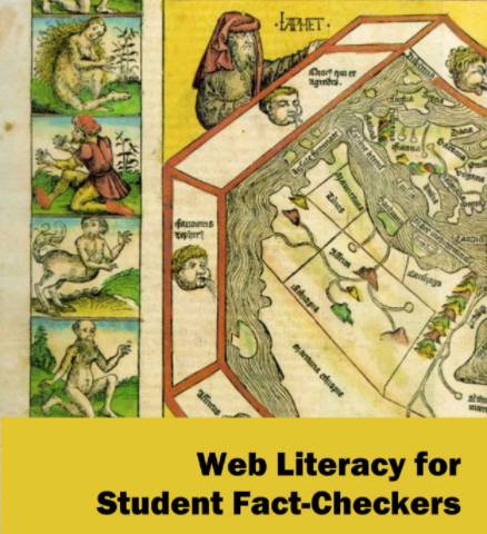 Web Literacy for Student Fact-Checkers